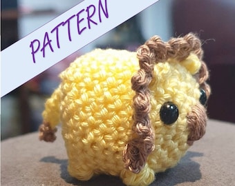 Crochet Lion Amigurumi Pattern: Beginner-Friendly Animal Toy (PDF Pattern)