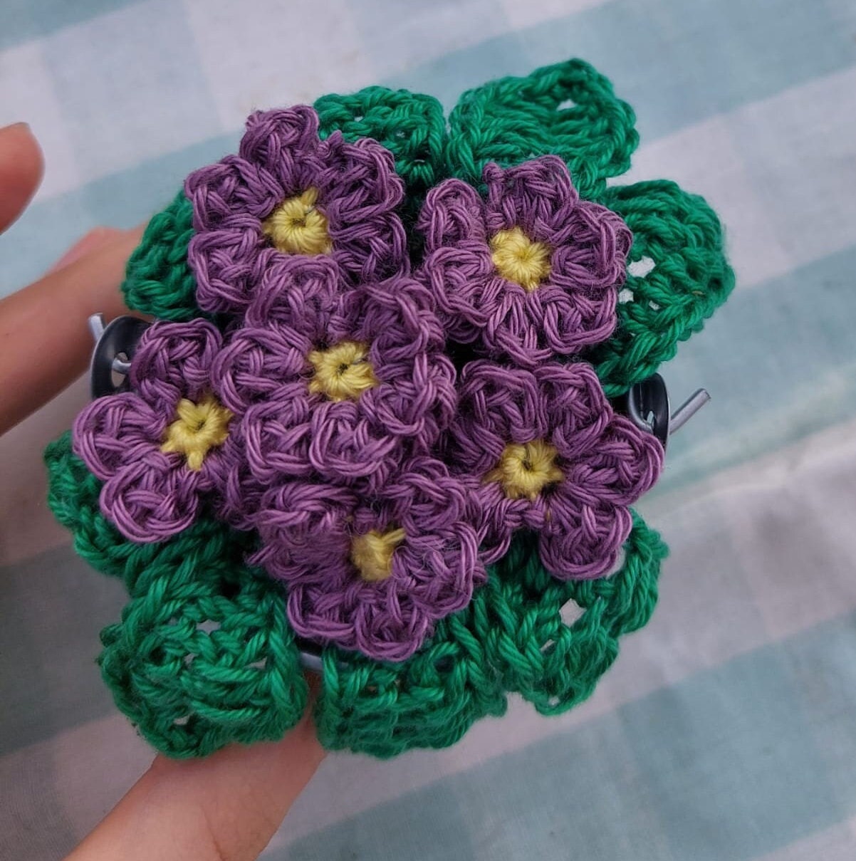 Crochet African Violet Pattern Crochet Flower Pattern Beginners