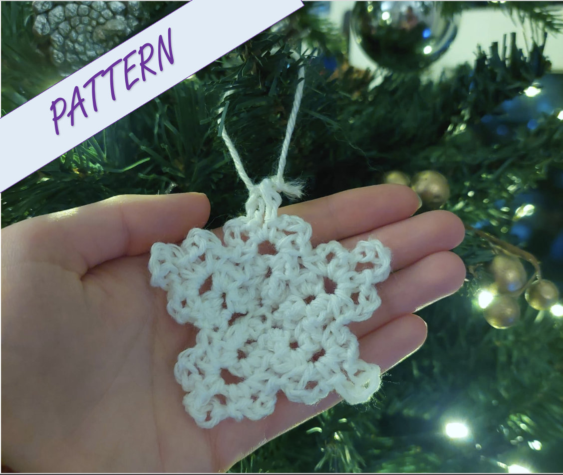 40 Free Christmas Crochet Patterns – Creative Projects 33 Beginner Crochet Snowflake Pattern: Christmas Decoration