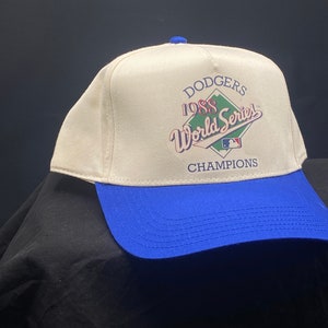 Vintage style Dodgers hat SnapBack Royal blue