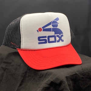 Vintage style white Sox hat