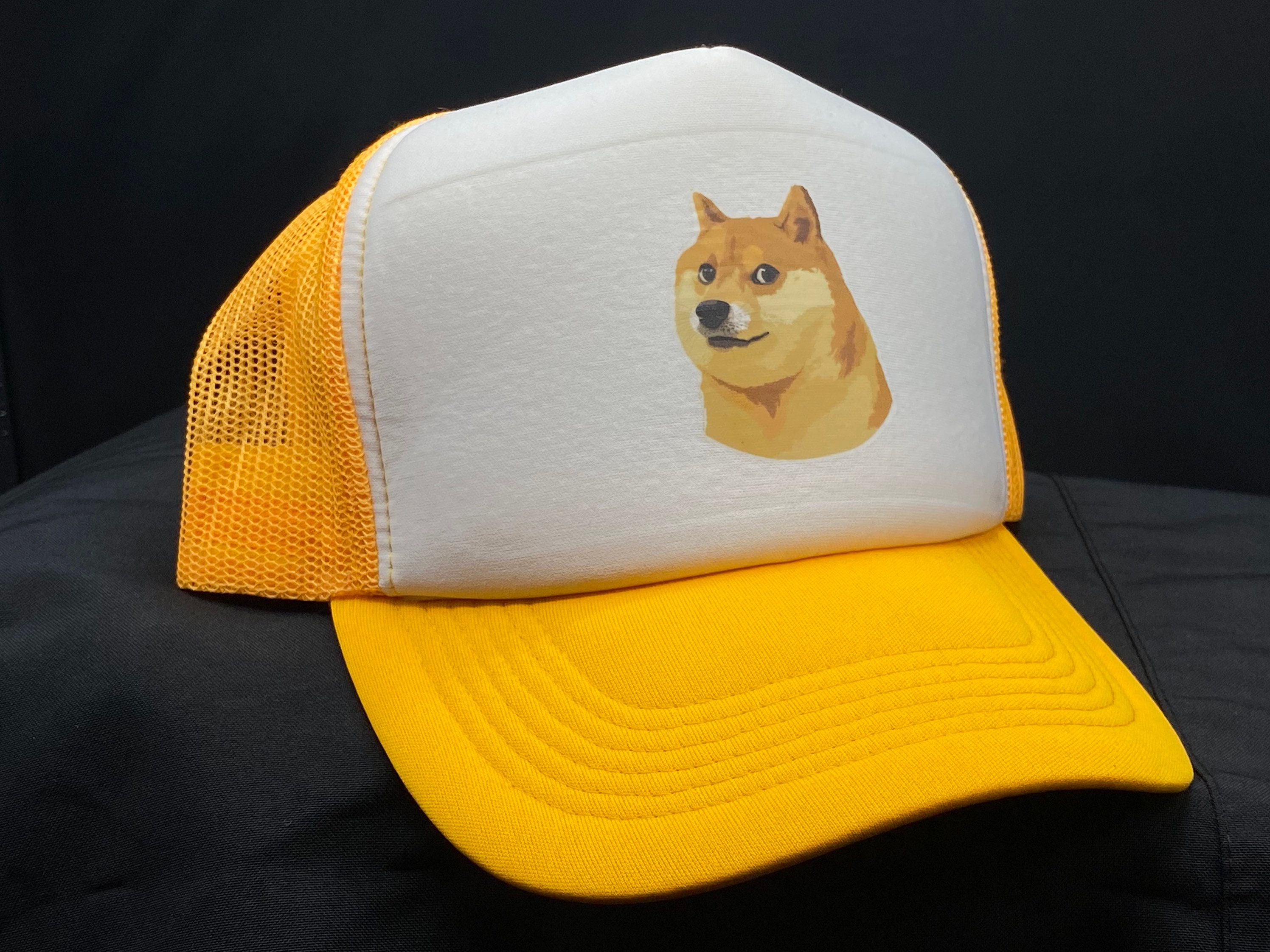 Dogecoin Vintage Style Trucker Hat