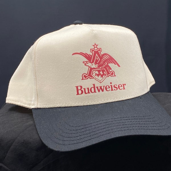 Vintage style Budweiser hat