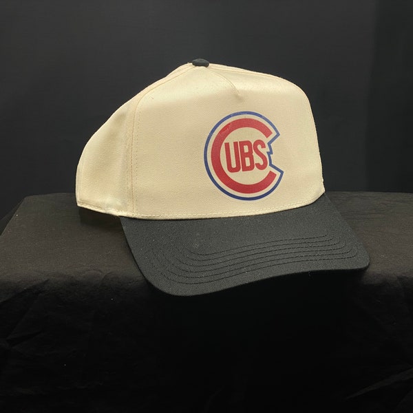 Vintage style cubs hat