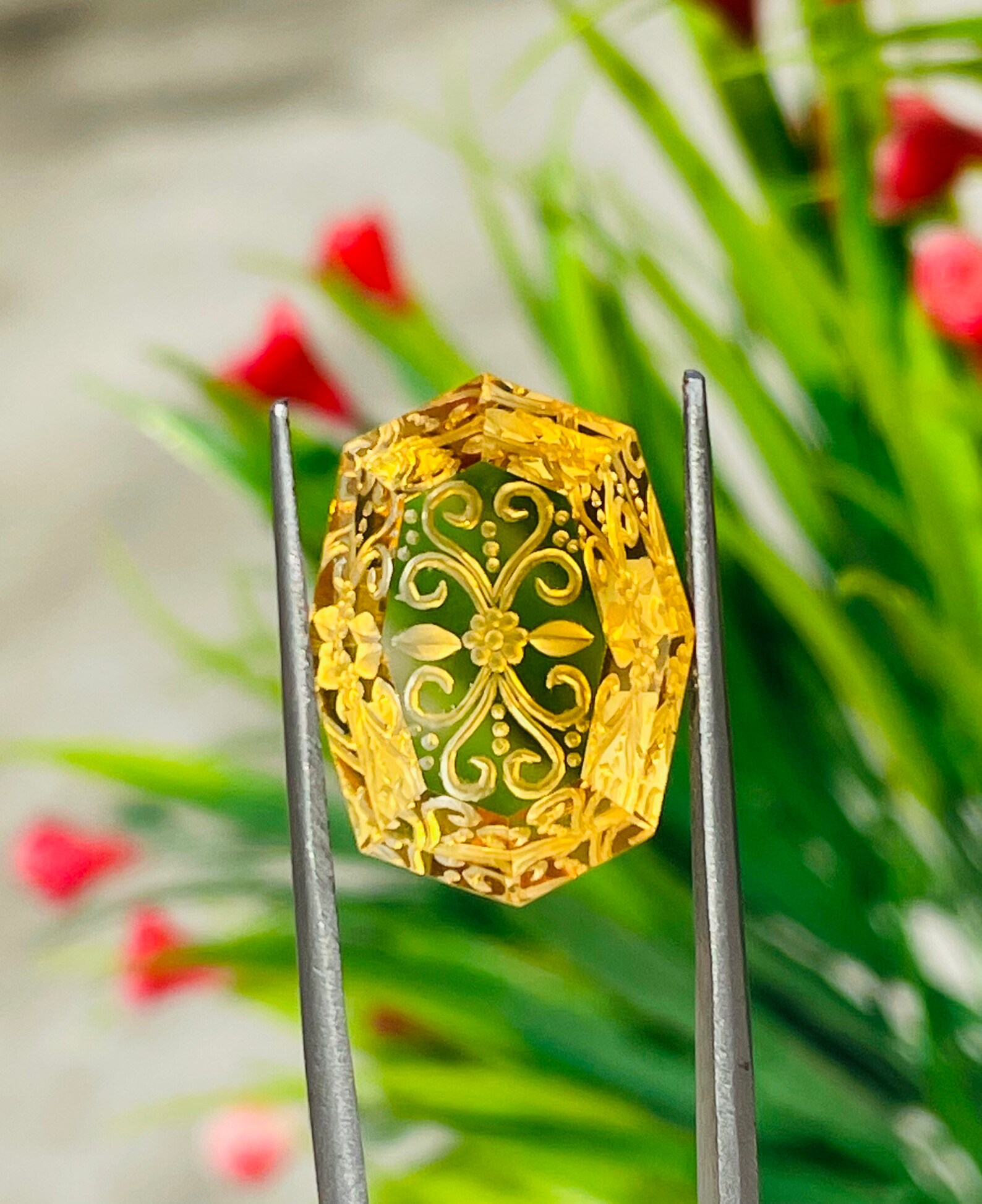 Shape Handwork A One Quality Carved !!! Natural Citrine Handwork Fantasy Carved ...