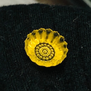 A One Quality Carved !!! Natural Citrine Handwork Fantasy Petals Flowers Carved, Citrine Designer Carving Gemstone For Making Pendant. .