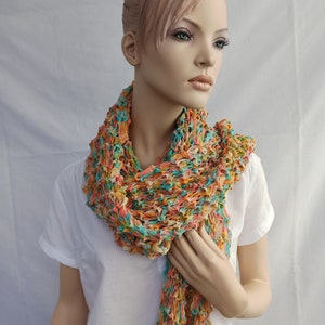 Summer Scarf Cotton Colorful image 8