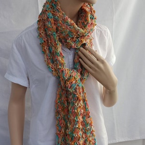 Summer Scarf Cotton Colorful image 5