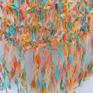 Summer Scarf Cotton Colorful image 9