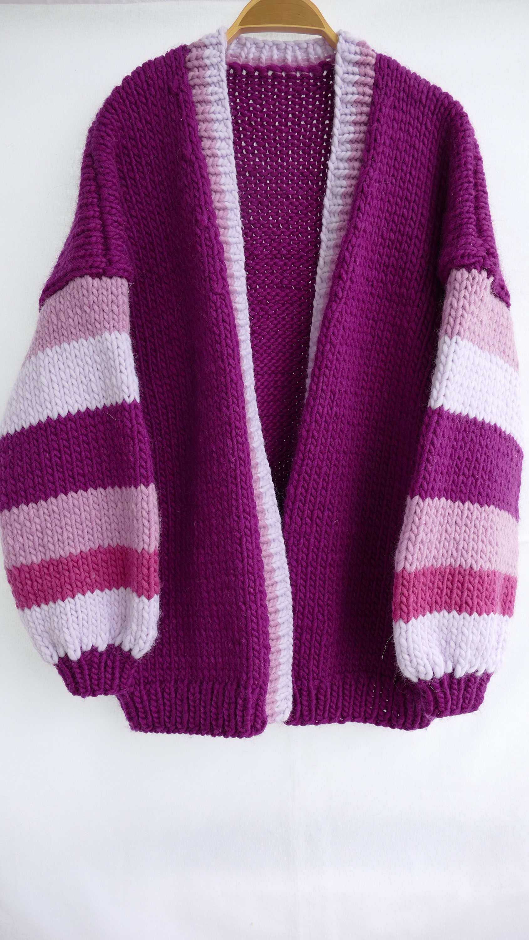 Cardigan Chunky Chunky Chunky Knit Cardigan Thick Knit Sweater - Etsy