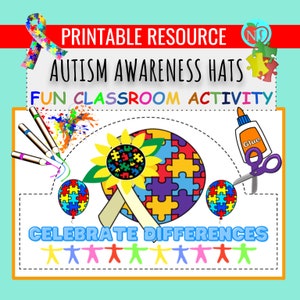 Autism Awareness HATS | Make your own Hat | Hat Activity | Embracing Differences