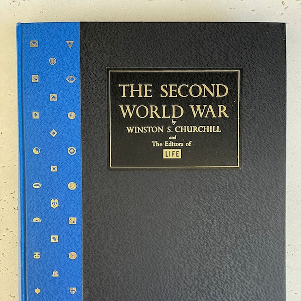 WINSTON CHURCHILL, The Second World War, An Illustrated History / Churchill's Wartime Correspondence, LIFE Magazine / Volume 1 / Collectible