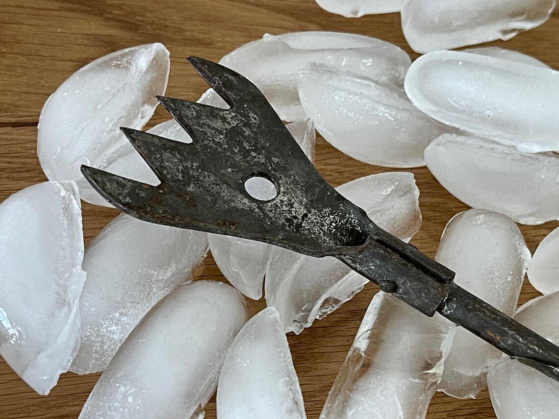1800s Ice Pick Primitive Ice Pick Hand Cast Iron / Etsy