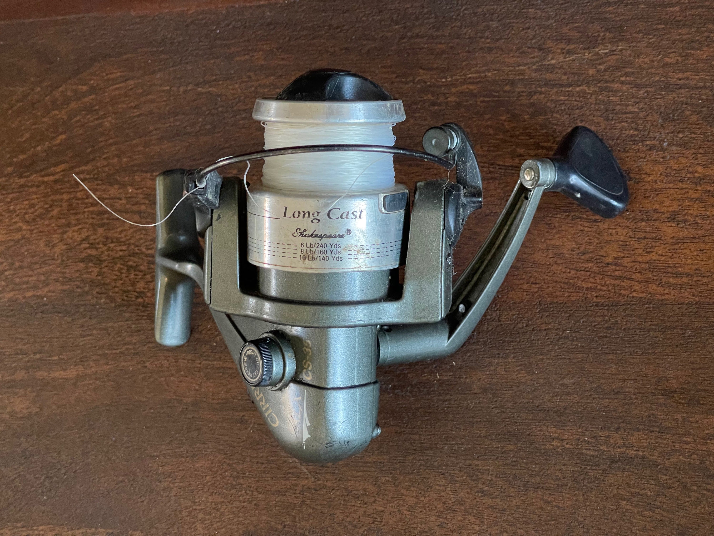 Buy Vintage Shakespeare Cirrus ALX CS-35, Long Cast Fishing Reel, Ball  Bearing / Right or Left Retrieve / Vintage Fishing Collectible / Mancave  Online in India 