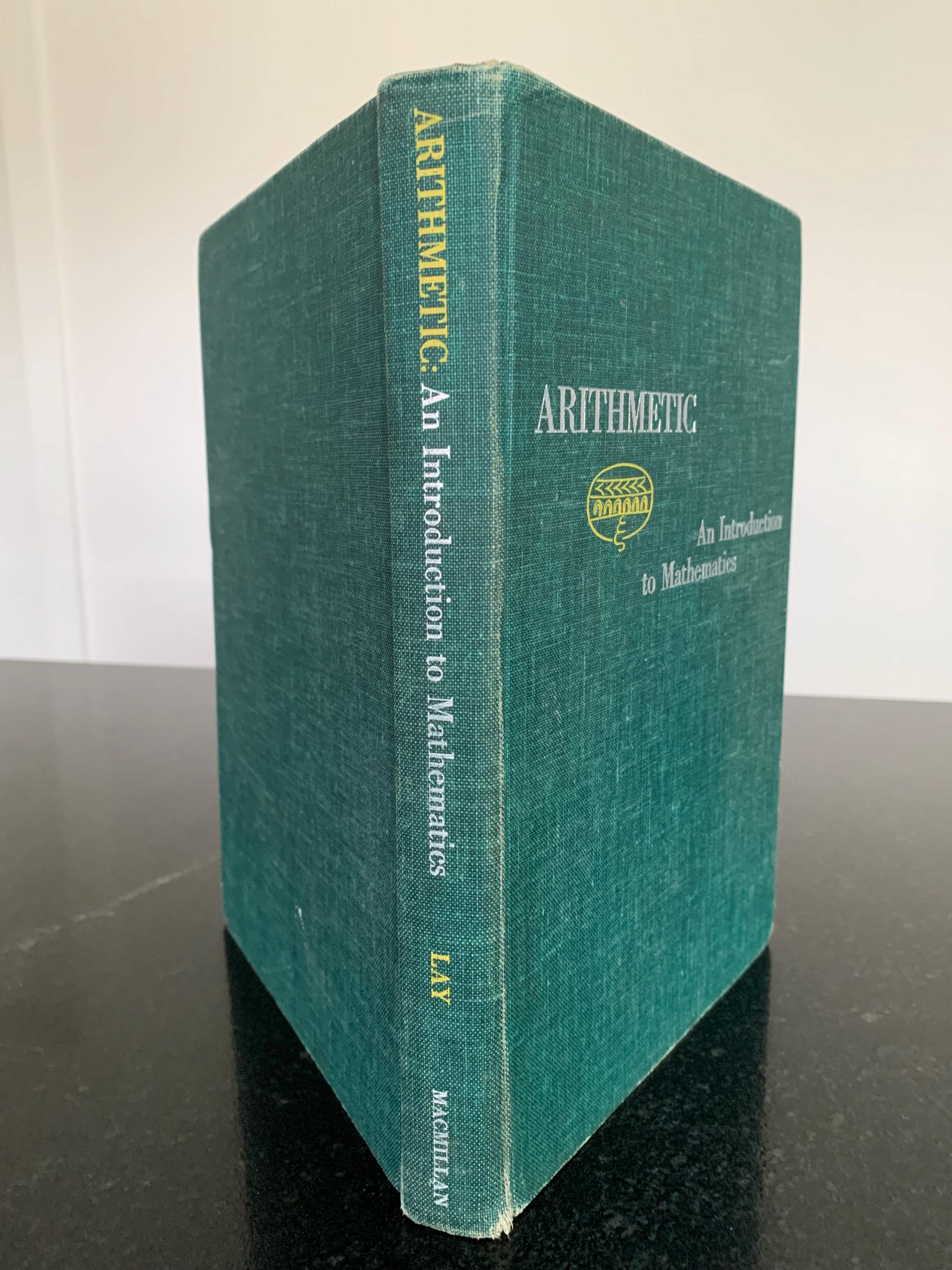 1961 Vintage Math Textbook - ARITHMETIC an Introduction to