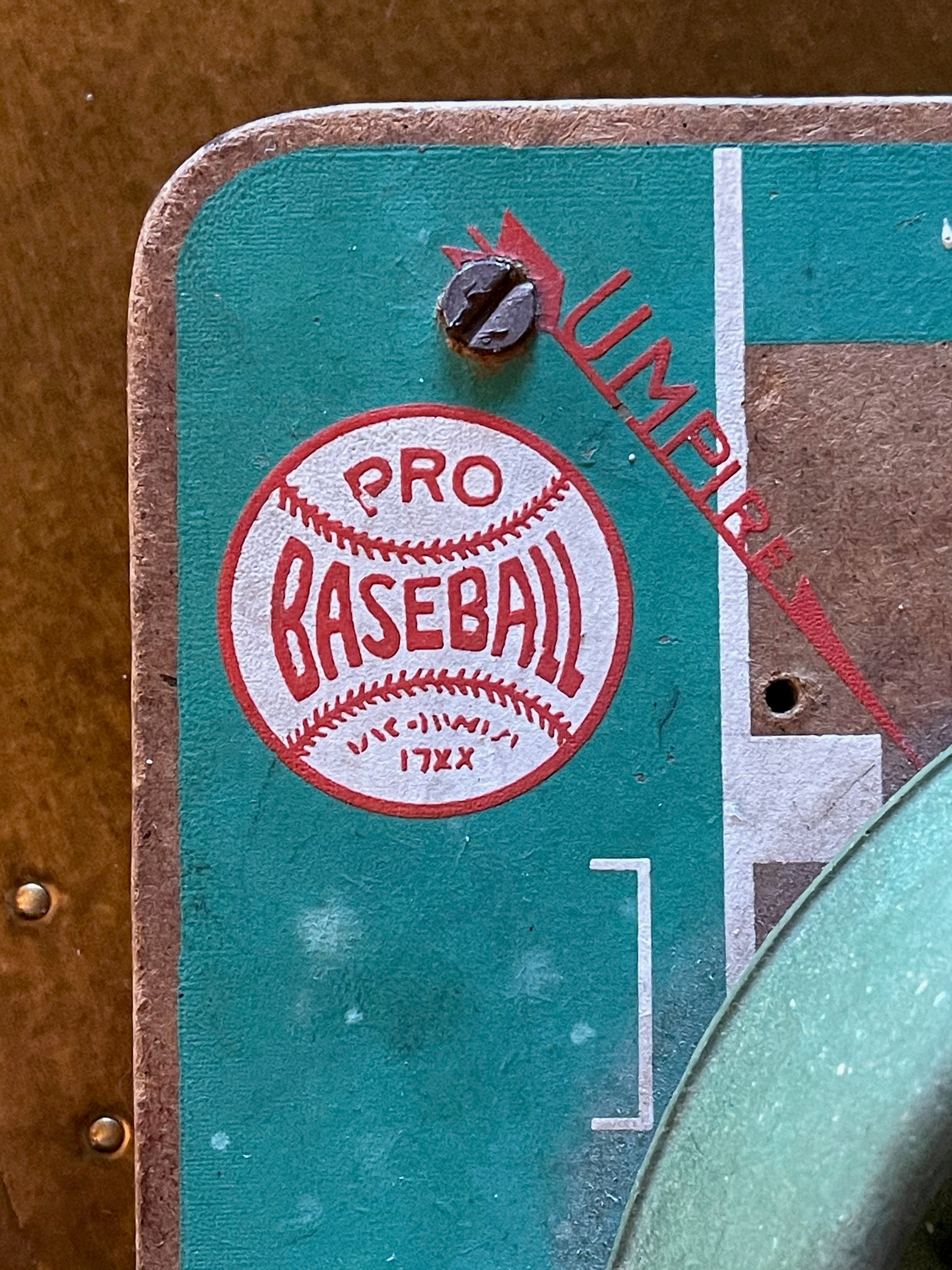 1946 Wooden Tabletop pro Baseball Game P M Game Etsy UK