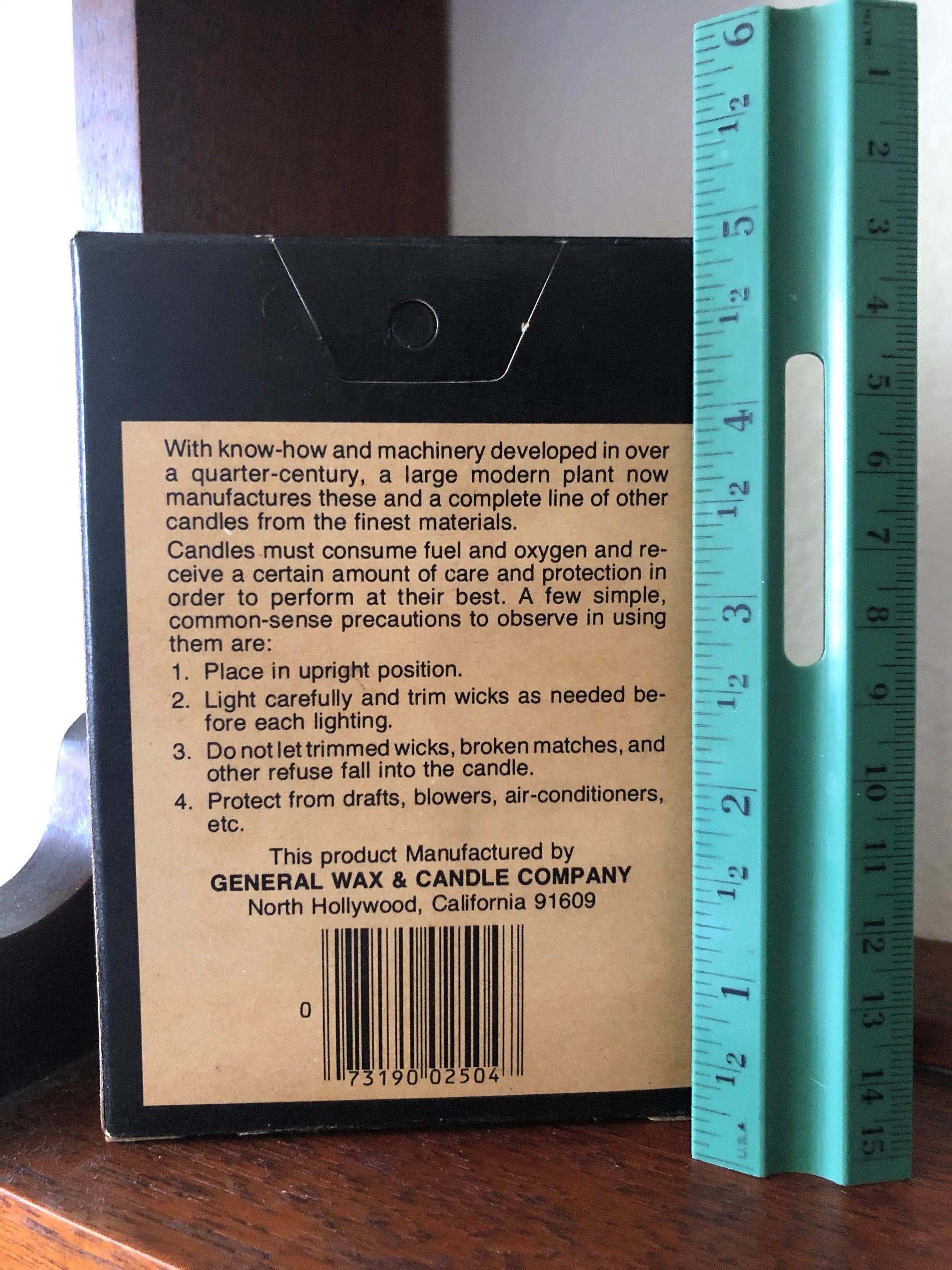 Rare 1960s PLUMBER'S CANDLES Both Box and Unused Candle Etsy