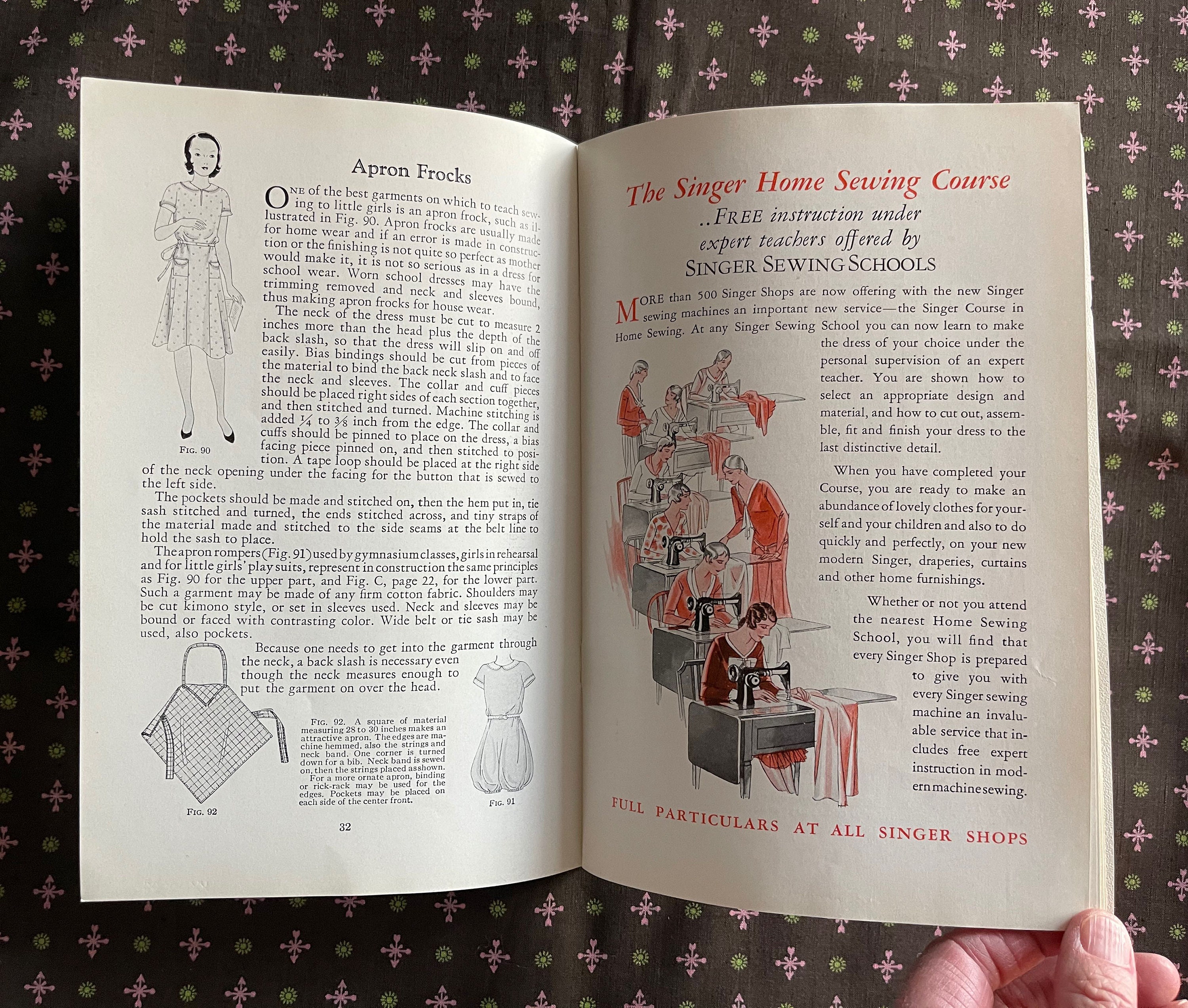 1930s Vintage Singer Sewing Library No. 3 / How to Make Etsy