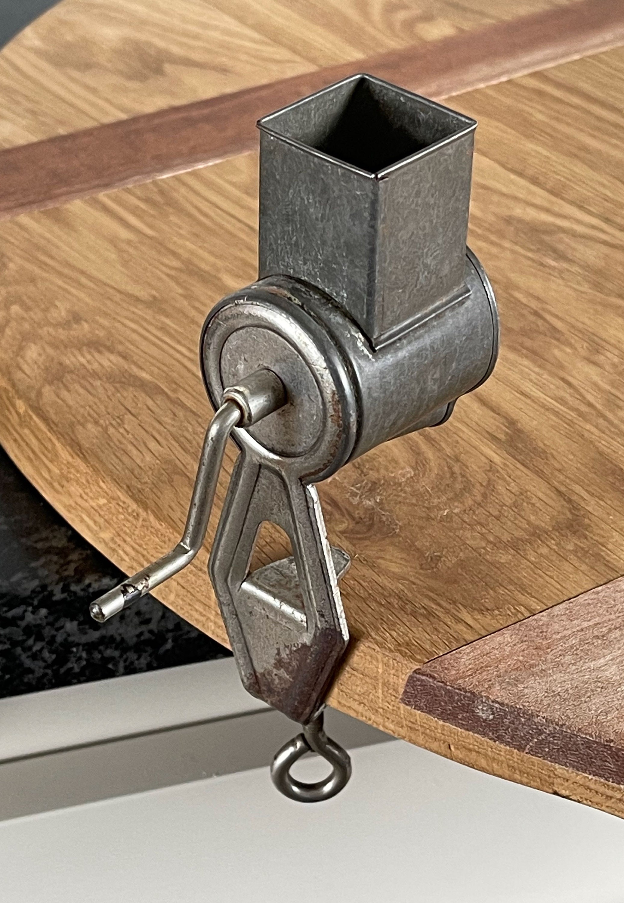 Early 1900s Nutmeg Grinder Revolving Crank / Antique Tabletop Etsy