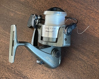 Vintage Shakespeare 2400 DC Spinning Reel, Convertible Ball