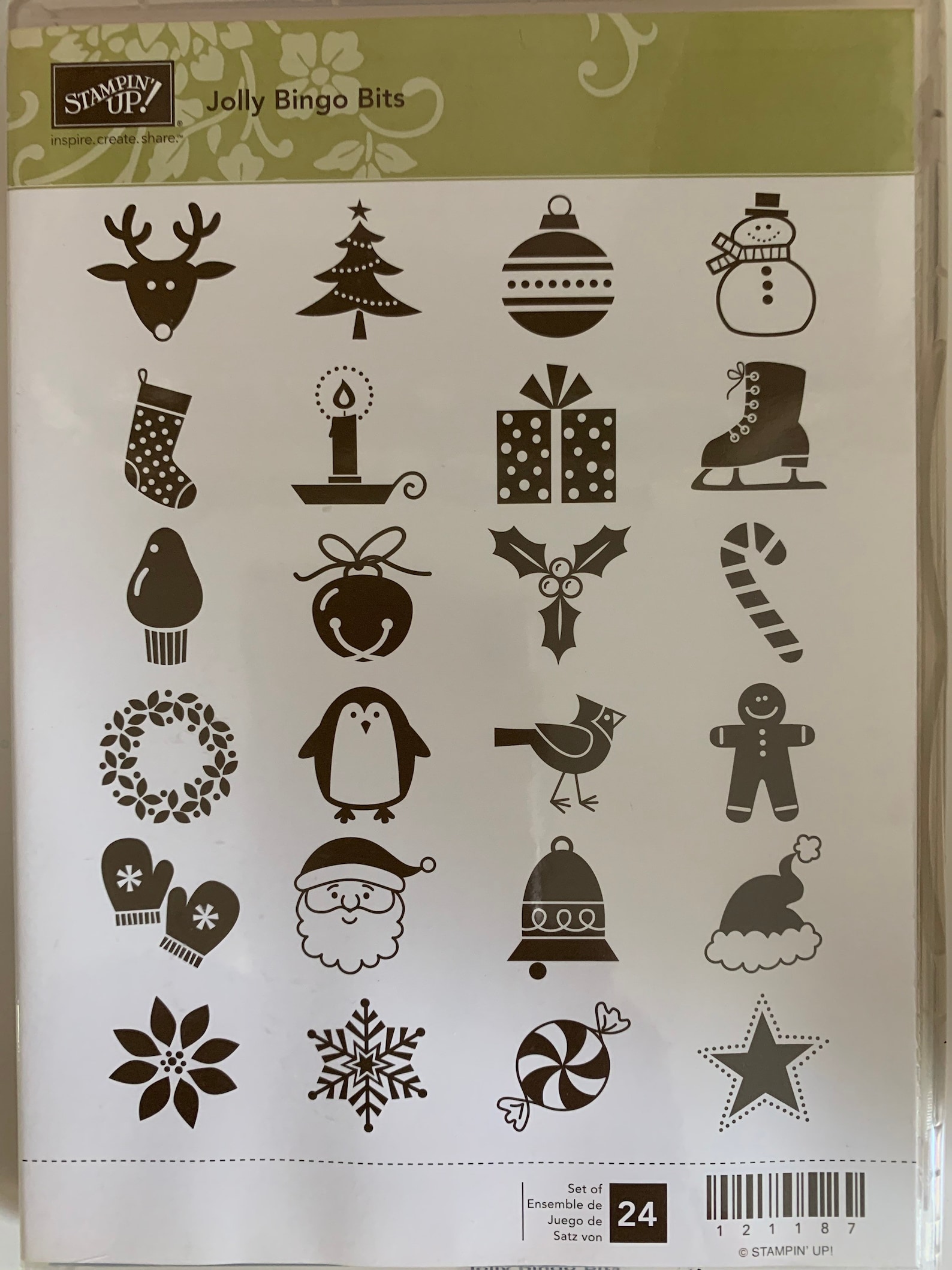 A Variety of Retired Stampin Up Christmas Stamps Etsy