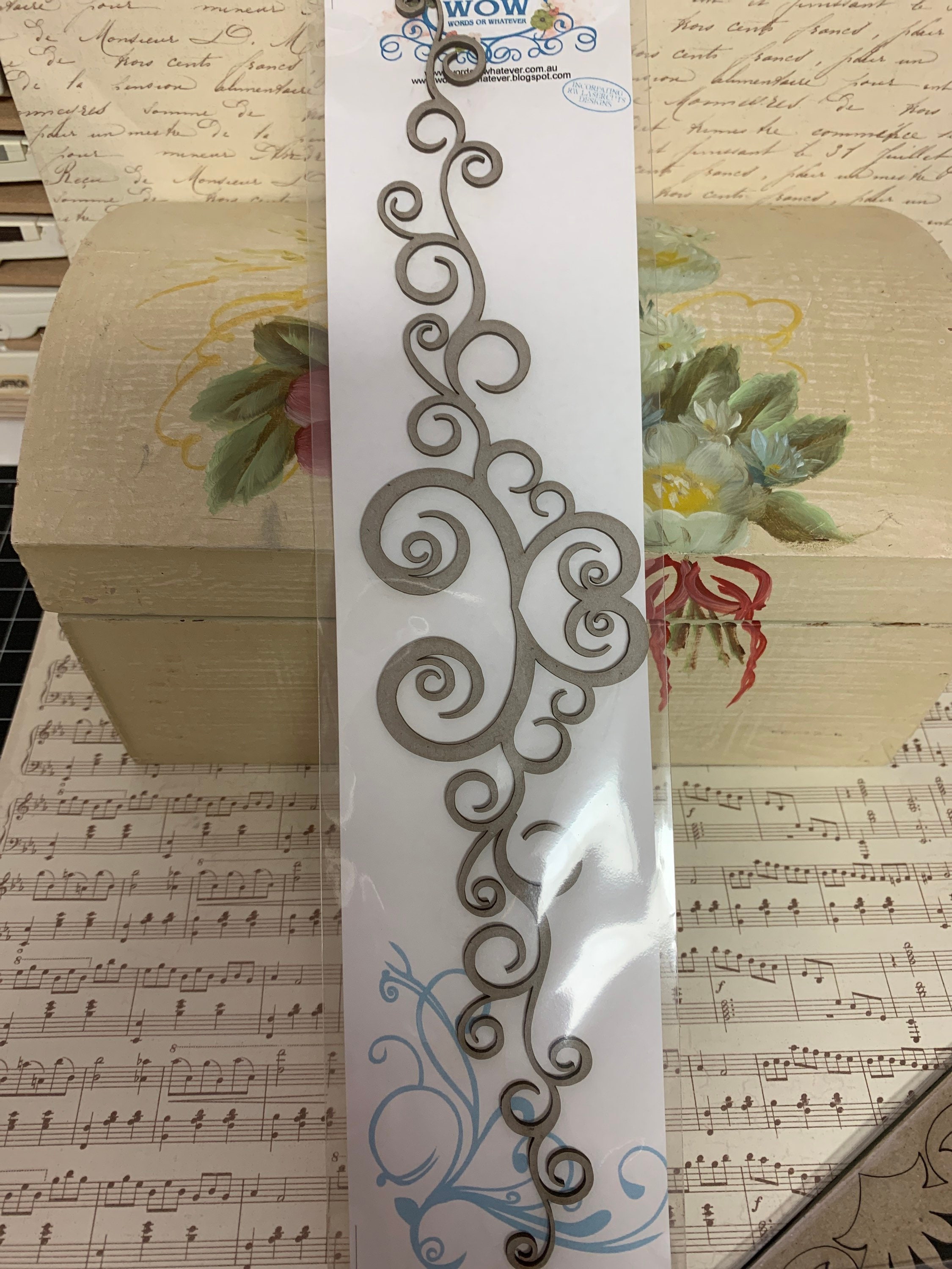 A Variety of Chipboard Embellishments Etsy