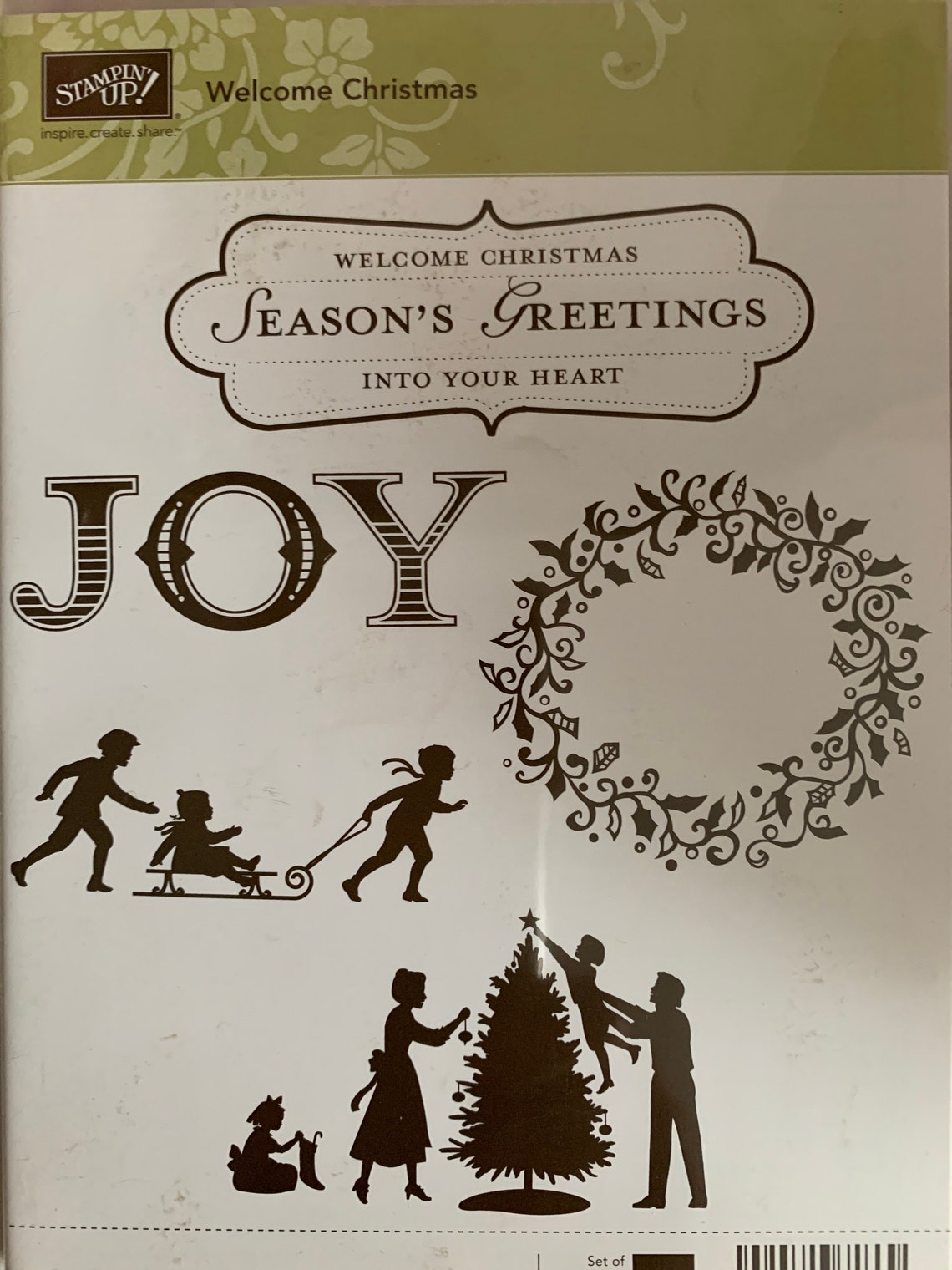 A Variety of Stampin up Christmas Stamps Etsy