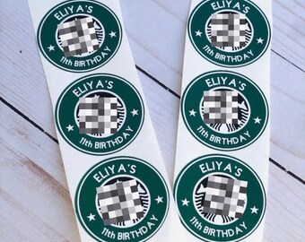 Coffee Personalized Stickers