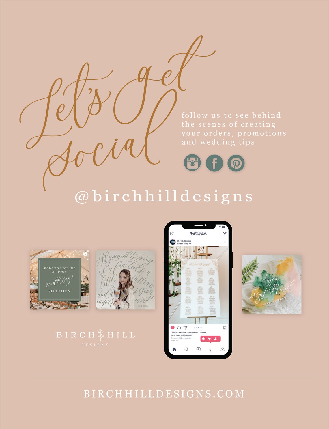 Wedding Sign With Gold Foil Acrylic Sign Etsy