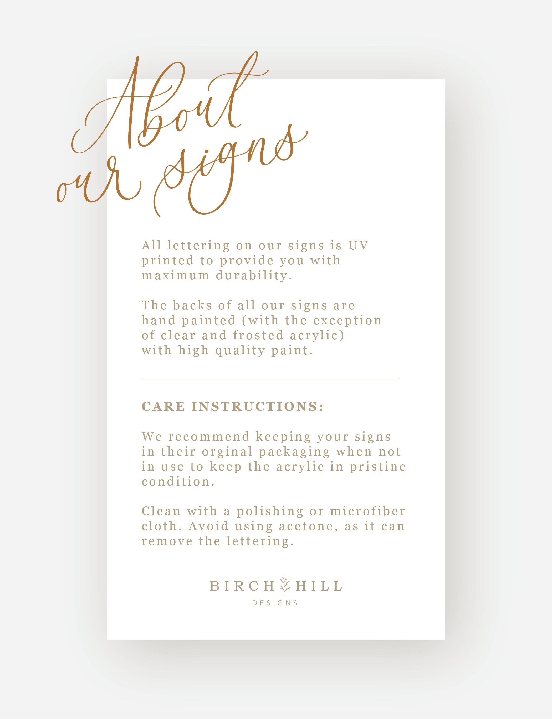 Acrylic Seating Chart Hand Lettered Acrylic Sign Our - Etsy
