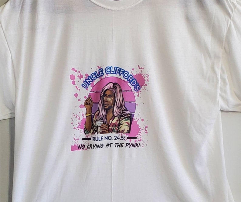 Uncle Clifford/'s Rule 24.5 No Crying At The Pynk T-Shirt
