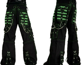 Goth Trouser Men Chain Jeans Electro Gothic Punk MADE Rave Sweden Bondage Pant Etsy Rock Cyber - HAND