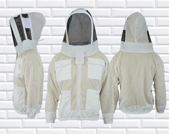 Combinaison d'apiculture 3 couches ventilée Ultra Bee Suit Veste d'apiculteur Voile d'astronaute