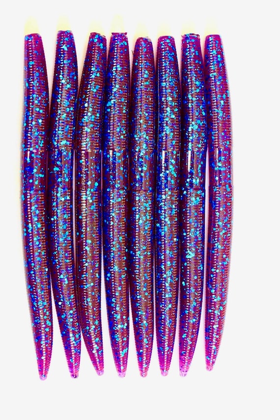 coiled fishing pole NickStick Mini Rod 1/2 inch thick adjustable tran x Limitless BLK Nickel Circle Length:7' 4
