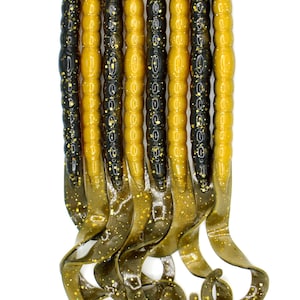 7.5” Lure ‘em Lexi Ribbon Tail Worm, soft plastic bait