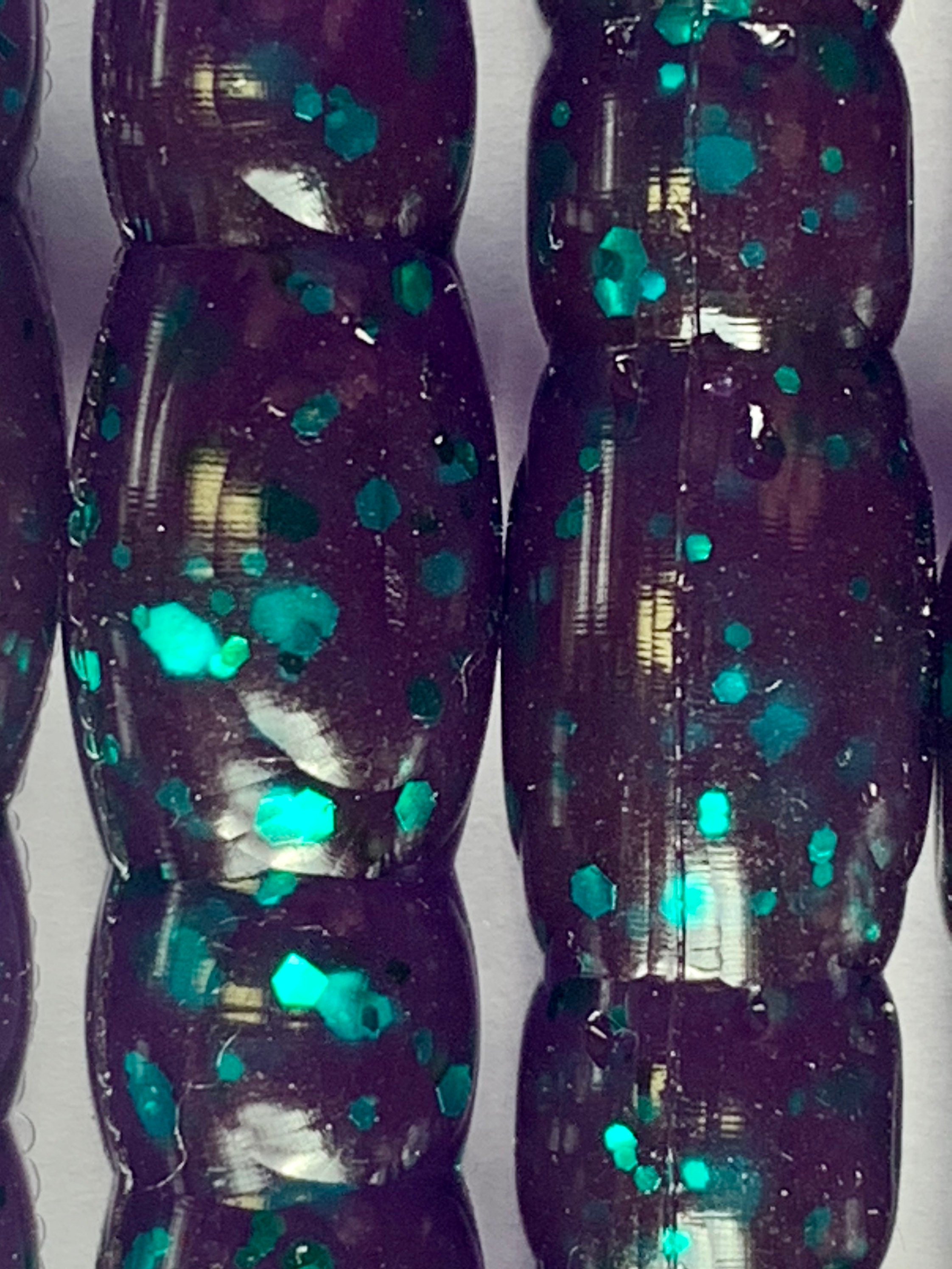 7.5 Junebug Ribbon Tail Worm soft plastic bait bass fishing Etsy