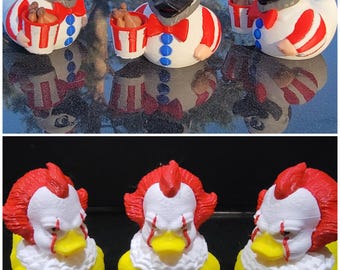 Homemade/ Fan- made 3d printed DUCK Mash-Ups HORROR, Comedy, Movie and TV, Anime