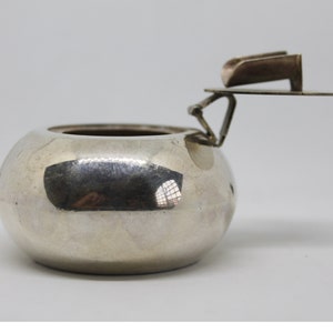 Cenicero de plata, plata esterlina 925 maciza, grabado gratuito, personalizado, cenicero de bolsillo, plata antigua, regalo de plata con arte de cigarrillos, accesorios para cigarrillos