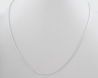 Solid 925 sterling Silver, Simple Silver chain, Premium Silver chain,Textured Finish,High Quality Silver Chain,Precious Week Gifts For mom