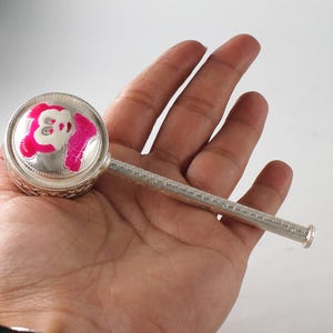 925er Silber Rassel mit Pfeife Spielzeug, 925 Sterling Silber, Kostenlose Gravur, Personalisiert, Babyparty Geschenk, Geschenk für Neugeborene Babys, Art Silber Geschenke