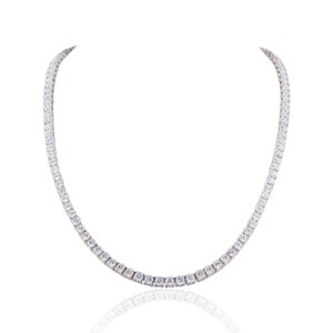 4MM Iced Out Diamond Tennis Chain | Men&#39;s Jewelry | Diamond Necklace | Hip Hop Tennis Chain | Hip Hop Necklace | Iced Out Necklace|Gifts Mom