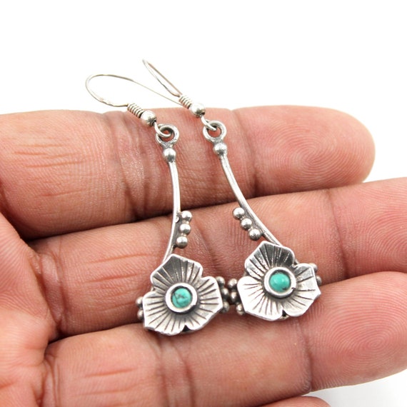 Orecchini Pendenti A Fiore In Argento Sterling 925 SLUYNZ - Zirconi, Ipoallergenici, Per Donne E Ragazze, Confezione Regalo
