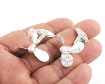 Tiffany Boat Propeller Cufflinks Sterling Silver - Etsy