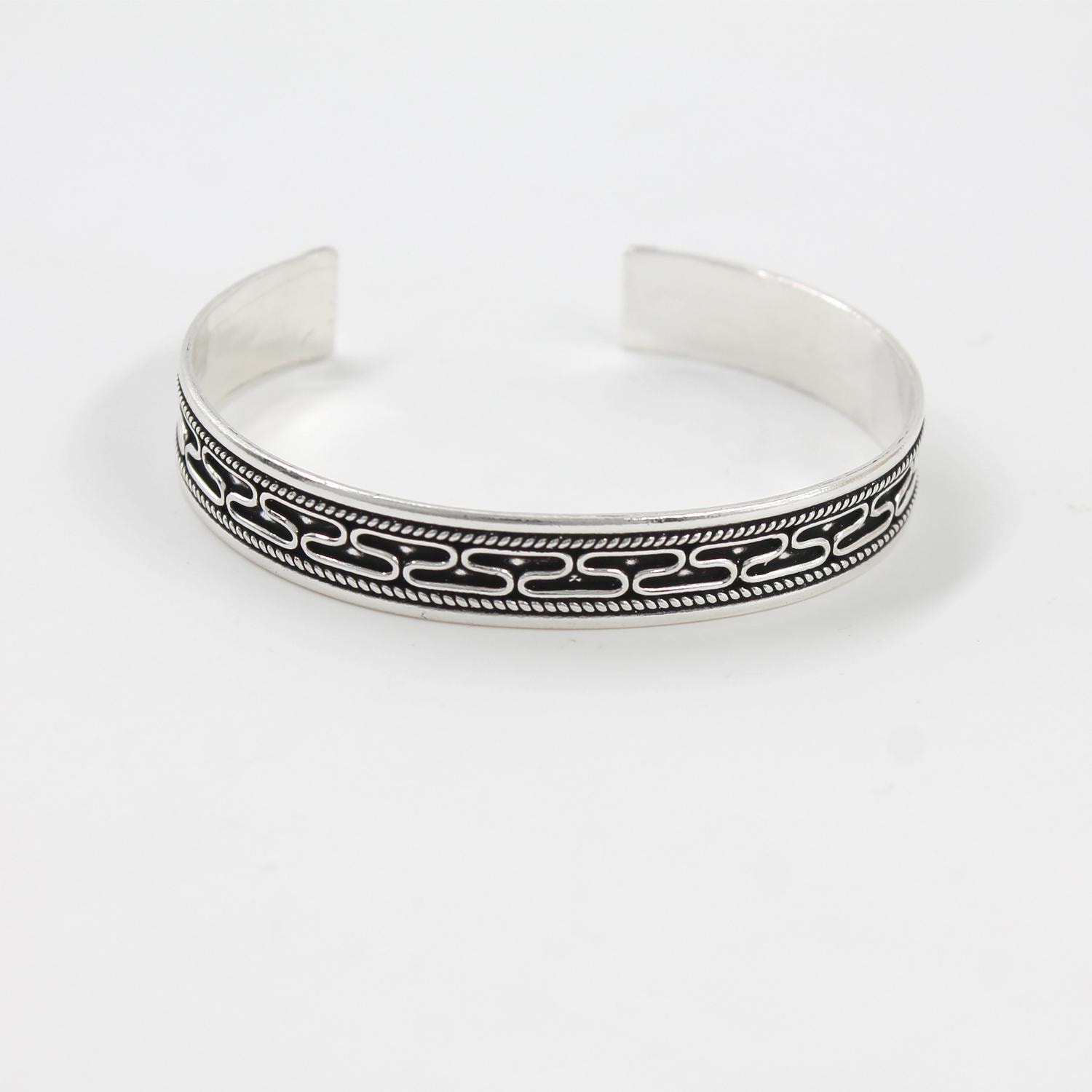 Sterling Silver Bracelet, Solid 925 Silver Bracelet, Cuff Silver