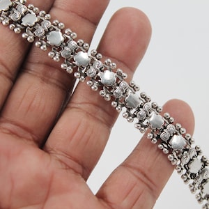 Bracelet en argent sterling, bracelet en argent massif 925, bracelet en argent chaîne et maillons, bracelet en argent délicat, bracelet minimaliste