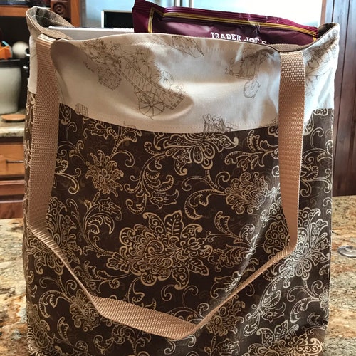 Set of 6 Market Bags and 1 Bag shops Holder