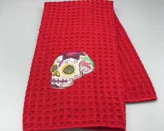Embroidered  Dish Towel