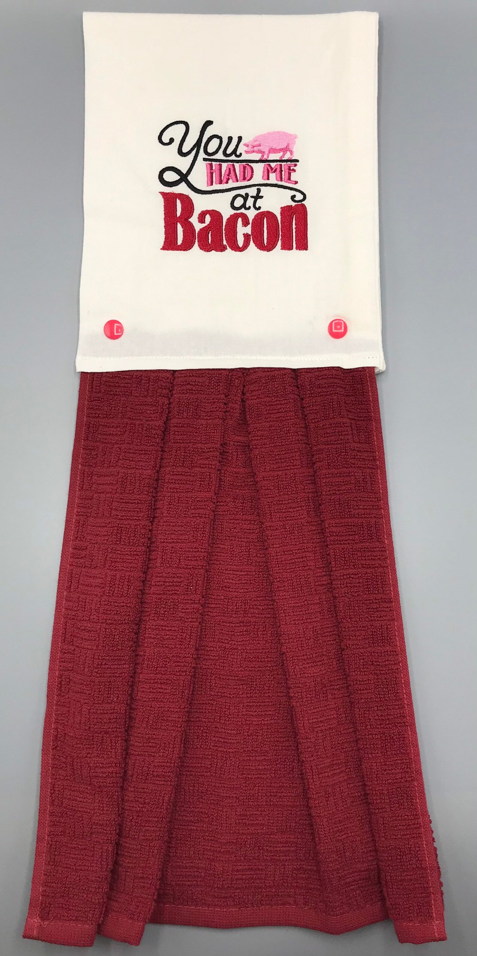 Embroidered Over The Shoulder Kitchen Towel Etsy.de