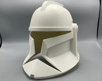 DIY Clone Trooper Helmet Animated phase 1 Plastic 3D printed parts