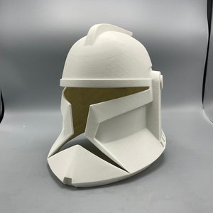 DIY Clone Trooper Helmet Animated phase 1 Plastic 3D printed parts - create your own wearable clone trooper Helmet - the art dart shop